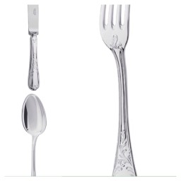 Ercuis, Du barry, silver plated, Dessert spoon