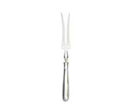 Schiavon, Impero cutlery, silver plated, Carving fork with gift box