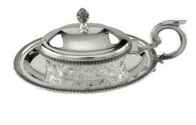 Schiavon, Impero accessories, Oval grated cheese bowl w/hindge