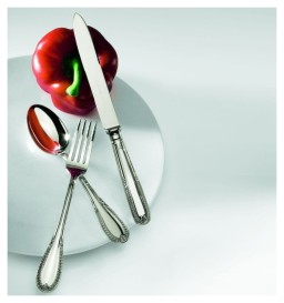 Schiavon, Impero cutlery, silver plated, Fish fork