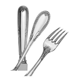 Schiavon, Impero cutlery, silver plated, Fish fork