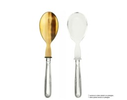 Schiavon, Impero cutlery, silver plated, Salad spoon