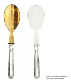 Schiavon, Impero cutlery, silver plated, Salad spoon