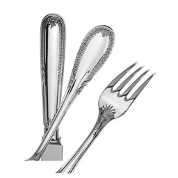 Schiavon, Impero cutlery, silver plated, Dessert fork