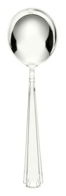 Schiavon, Deco' cutlery, silver plated, Soup spoon