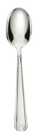 Schiavon, Deco' cutlery, silver plated, Coffee spoon large