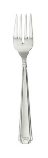 Schiavon, Deco' cutlery, silver plated, Fish fork