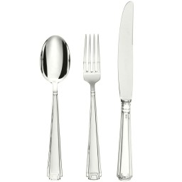 Schiavon, Deco' cutlery, silver plated, Cake server