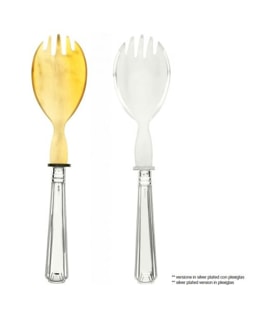 Schiavon, Deco' cutlery, silver plated, Salad fork