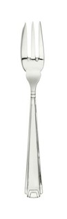 Schiavon, Deco' cutlery, silver plated, Dessert fork