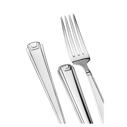 Schiavon, Deco' cutlery, silver plated, Dessert fork