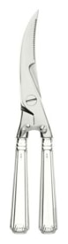 Schiavon, Deco' cutlery, silver plated, Poultry shears