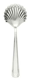 Schiavon, Deco' cutlery, silver plated, Strawberry spoon