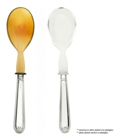 Schiavon, Francese cutlery, silver plated, Salad spoon