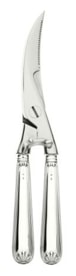 Schiavon, Francese cutlery, silver plated, Poultry shears