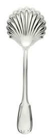 Schiavon, Francese cutlery, silver plated, Strawberry spoon with gift box