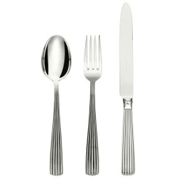 Schiavon, America cutlery, silver plated, Soup spoon