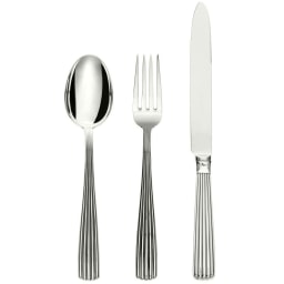 Schiavon, America cutlery, silver plated, Serving fork