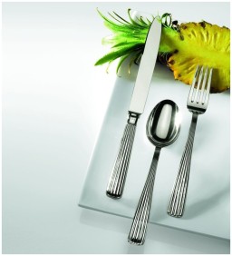 Schiavon, America cutlery, silver plated, Serving spoon