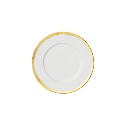 Sieger by Fürstenberg, Treasure Gold, Bread and butter rim plate