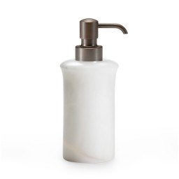 Labrazel, Alisa white, Pump dispenser - with mat brz pump