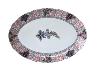 Bernardaud, Braquenié, Oval platter