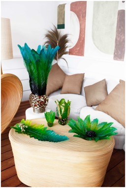 Daum, Palm Beach, Large centerpiece, 375ex