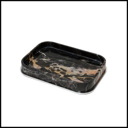 Giobagnara, Positano Marble Bathroom set, Rectangular valet tray medium