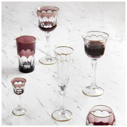 Cristallerie de Montbronn, Opérette, Red wine glass