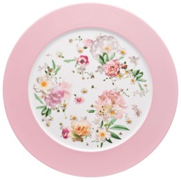 Rosenthal, Maria Pink Rose, Presentation plate