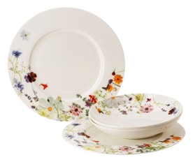 Rosenthal, Brillance Grand Air, Set of 4 rim and coupe plates