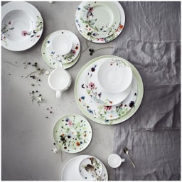 Rosenthal, Brillance Grand Air, Set of 4 rim and coupe plates