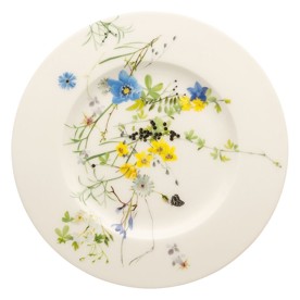 Rosenthal, Brillance Fleurs des Alpes, Bread and butter rim plate