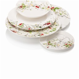 Rosenthal, Brillance Fleurs Sauvages, Bread and butter rim plate