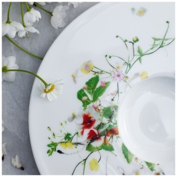 Rosenthal, Brillance Fleurs Sauvages, Deep rim soup plate