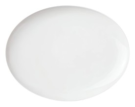 Sieger by Fürstenberg, My China White, Coupe oval plate