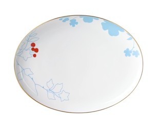 Sieger by Fürstenberg, Emperor's Garden, Oval platter small