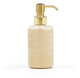 Labrazel, Woven gold, Pump dispenser - with unpl brs pump