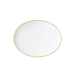 Sieger by Fürstenberg, Treasure Gold, Oval platter small