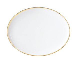 Sieger by Fürstenberg, Treasure Gold, Oval platter small