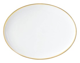 Sieger by Fürstenberg, Treasure Gold, Coupe oval plate