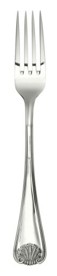 Schiavon, Conchiglia cutlery, silver plated, Table fork