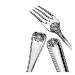 Schiavon, Conchiglia cutlery, silver plated, Tea spoon