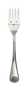 Schiavon, Conchiglia cutlery, silver plated, Fish fork