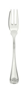 Schiavon, Conchiglia cutlery, silver plated, Dessert fork