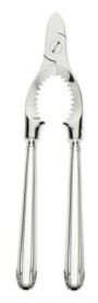 Schiavon, Conchiglia cutlery, silver plated, Champagne tongs