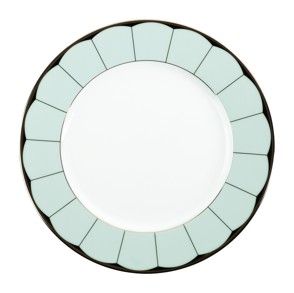 Haviland, Illusion Menthe, Dessert plate