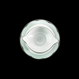 Haviland, Illusion Menthe, Sauce boat