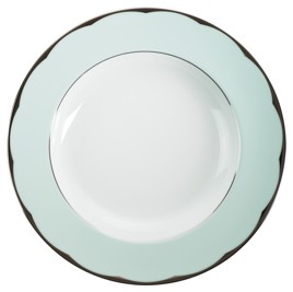 Haviland, Illusion Menthe, Deep round platter