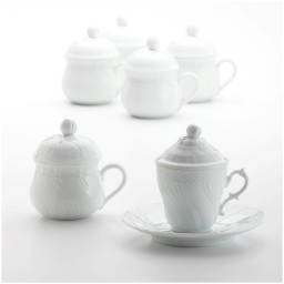 Ginori 1735, Vecchio Ginori, Set of 2 espresso cups and saucers